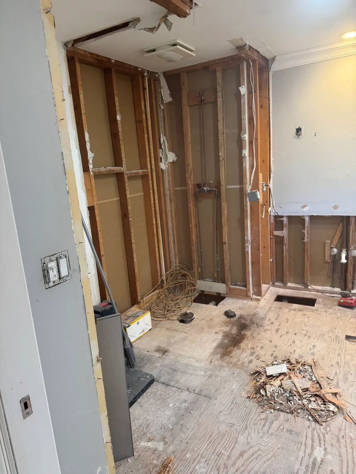 Luxury Bathroom Remodel — before