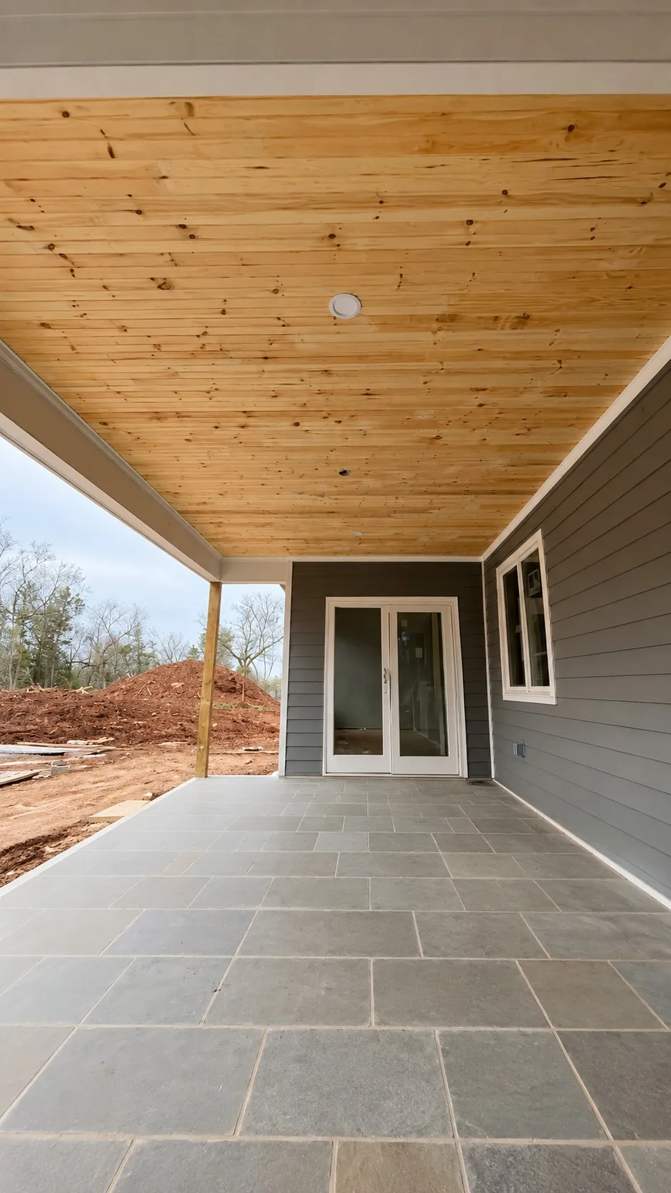 Covered Porch Ceiling