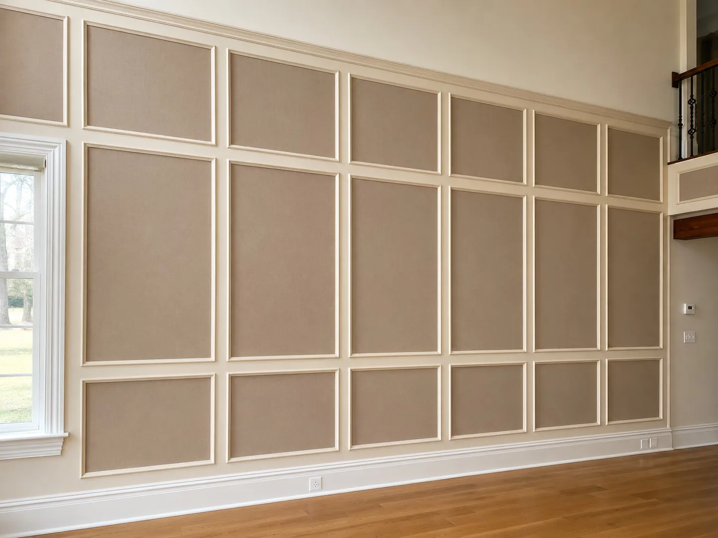 Box-Panel Feature Wall