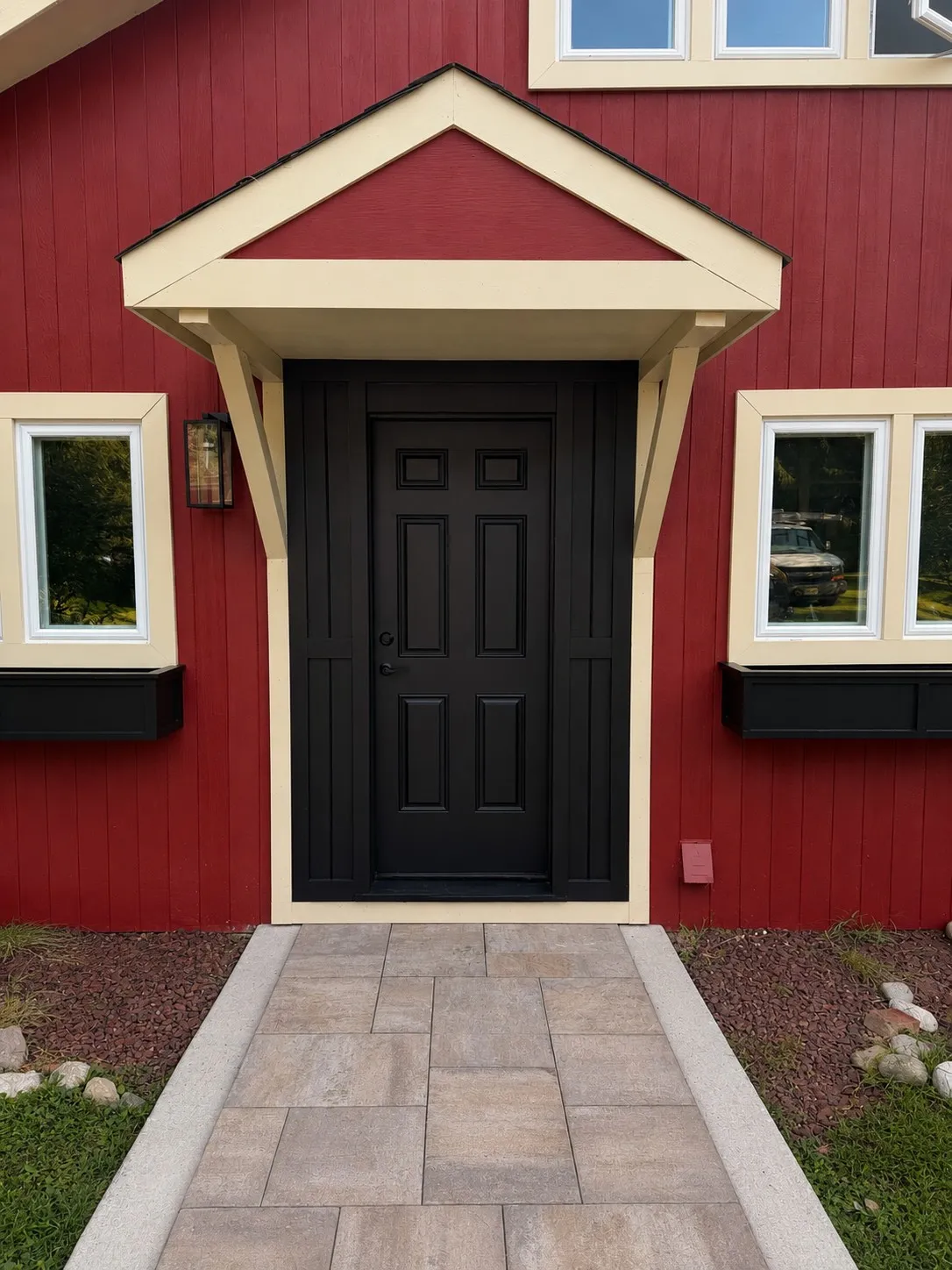 Front Entry Door & Trim