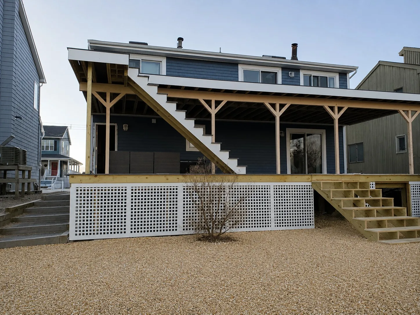Double-Level Deck Build