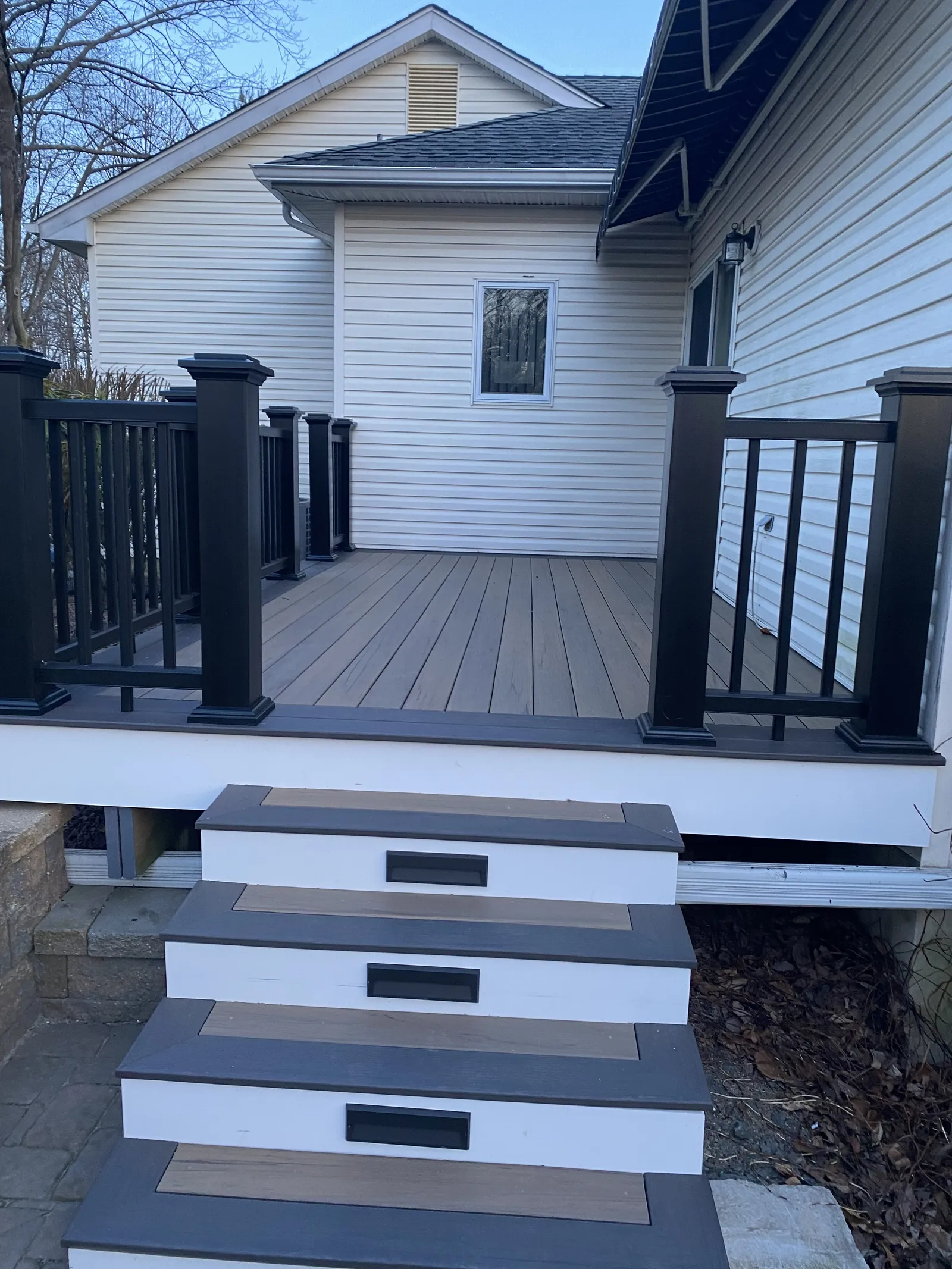 Double-Border Composite Deck