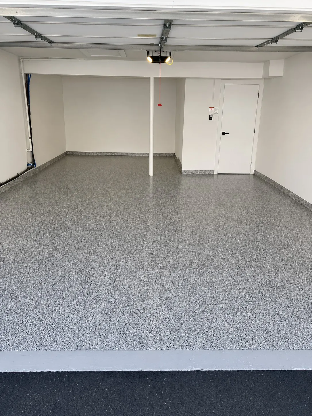 Garage Epoxy Floor — after