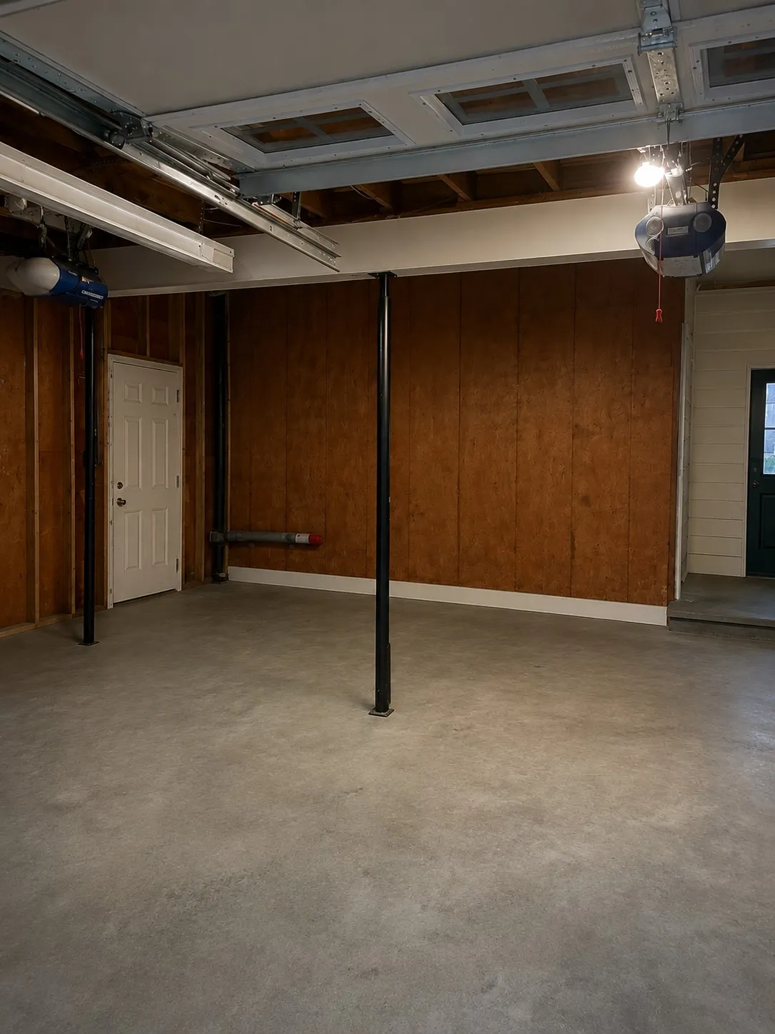 Garage Water Damage — after