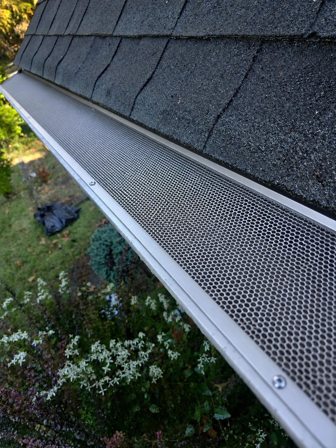 Gutter Protection System — after
