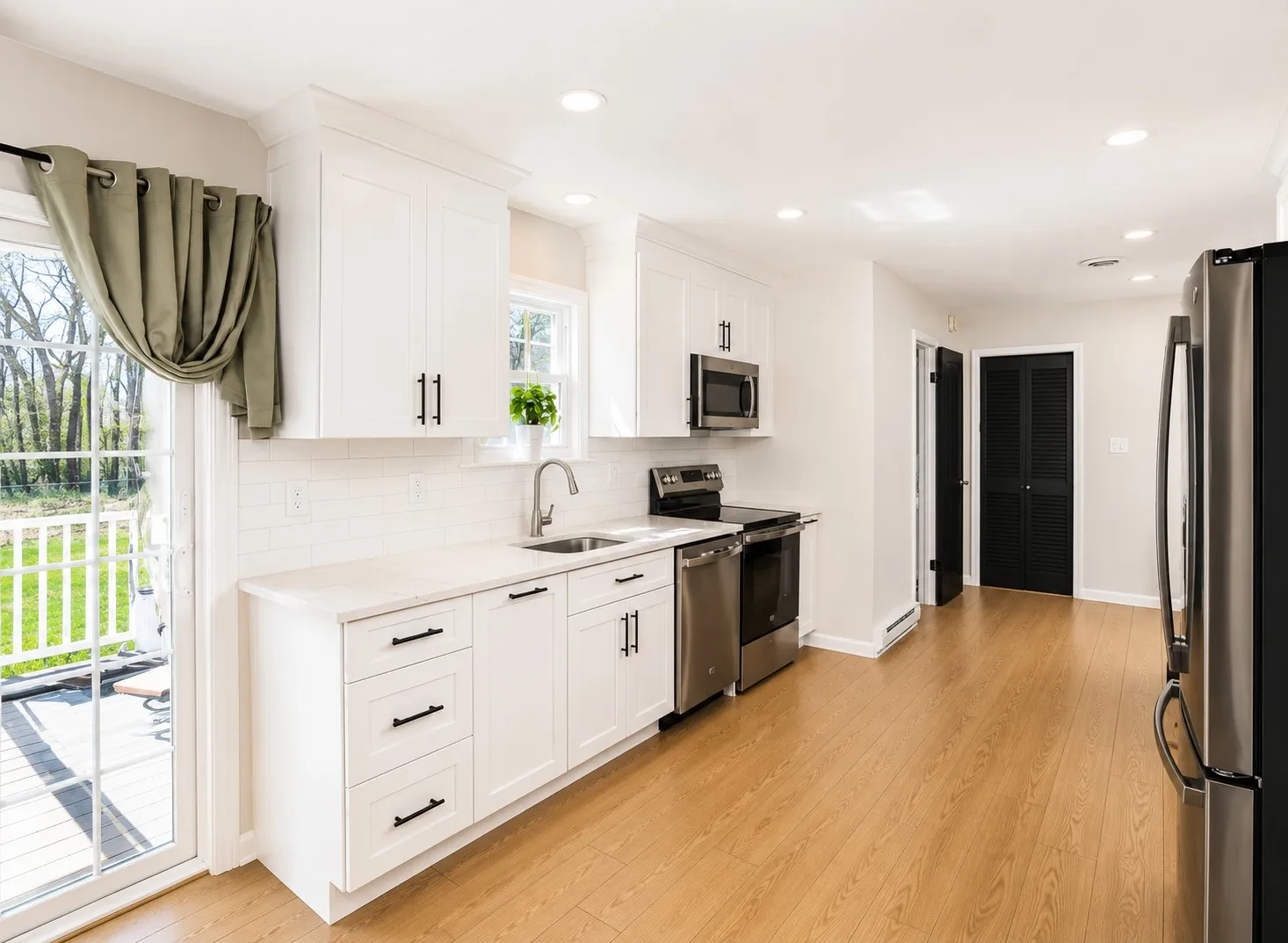 Cabinet Install & LVP Flooring