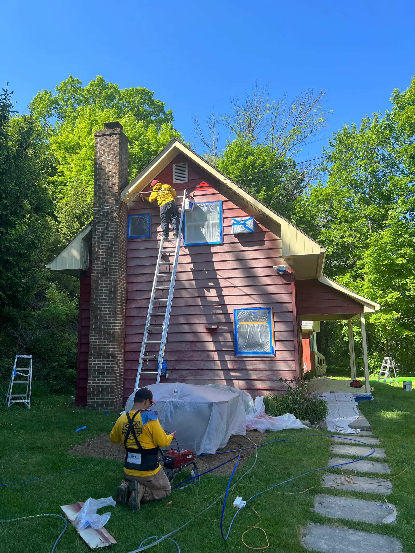 Lake House Carriage Home — before