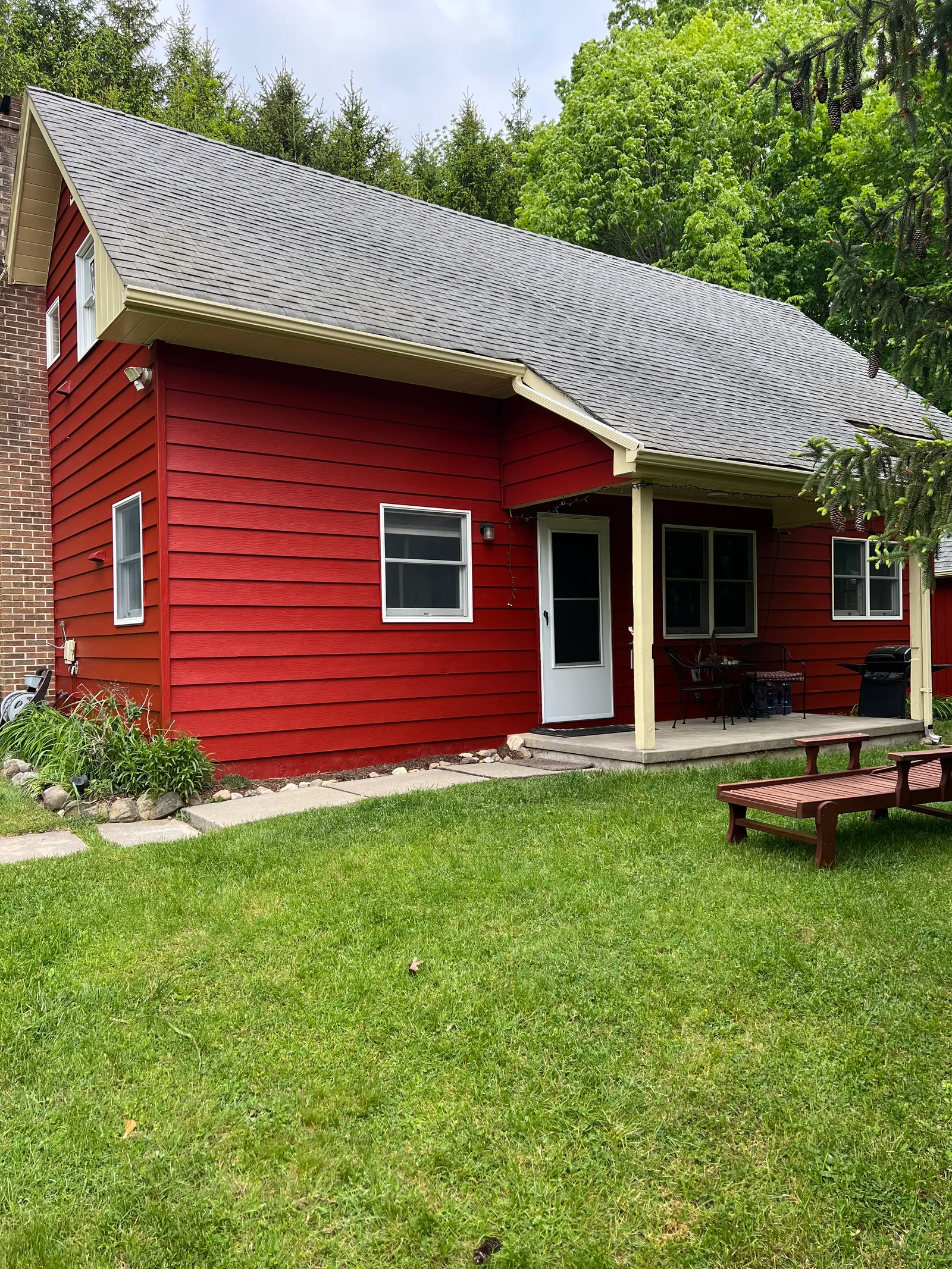 Lake House Carriage Home — after