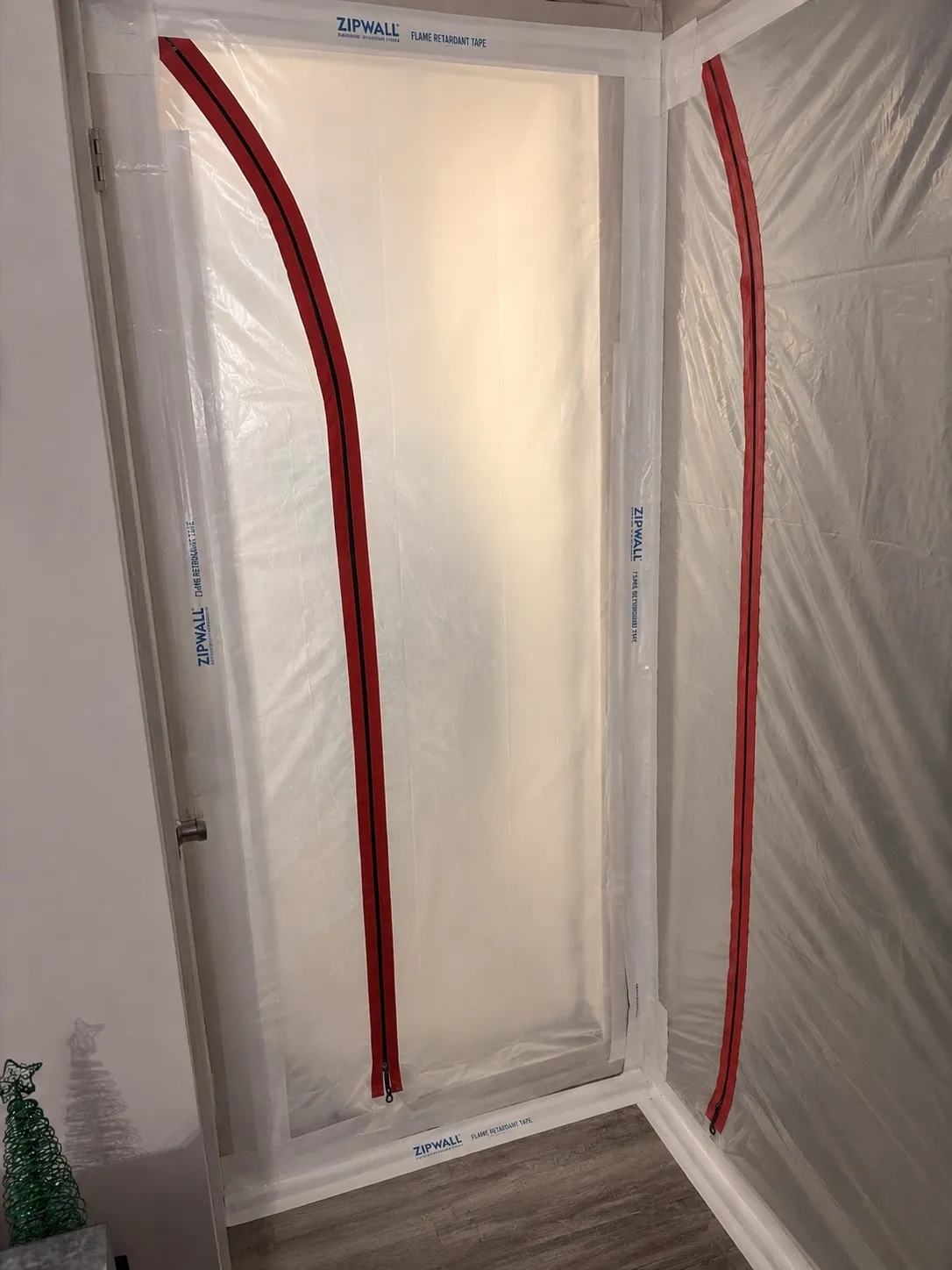 Mold Containment Setup