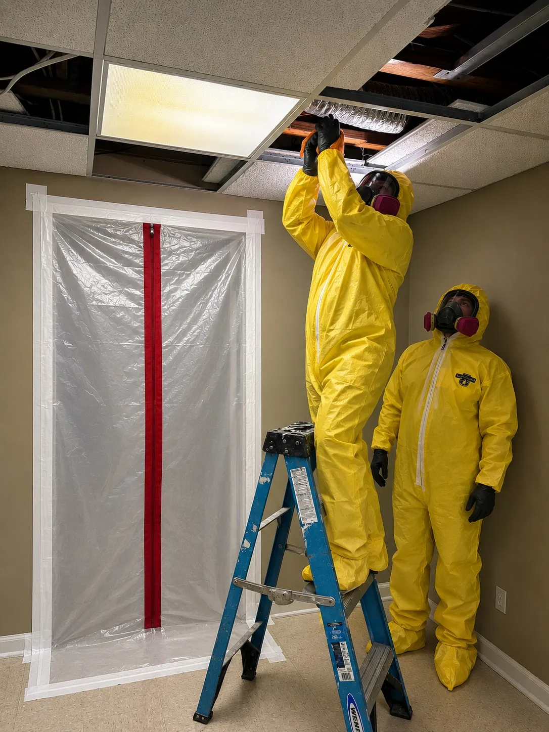 Commercial Mold Containment