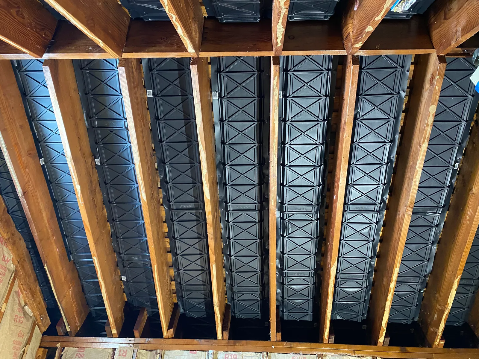Vaulted Ceiling Rebuild — before