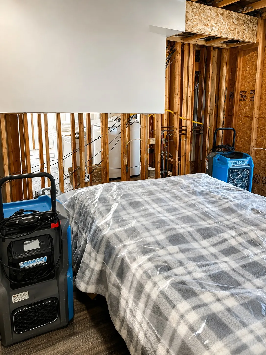 Bedroom Water Restoration